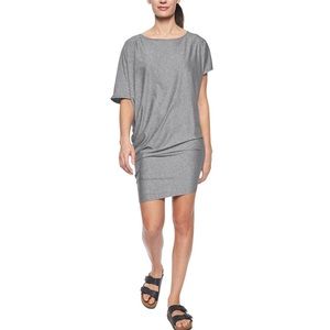 Athleta Sunlover Hilo UPF Sun Protection Dress in Heather Gray M
